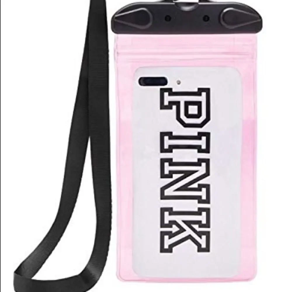 NEW PINK Water Resistant Phone Pouch pink Plastic